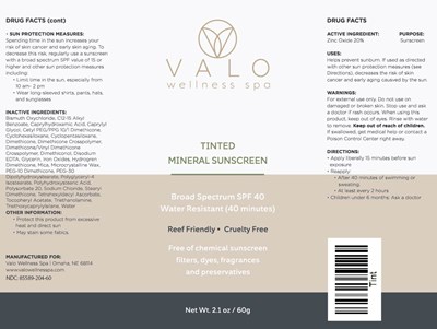 Package Label (Valo 204)